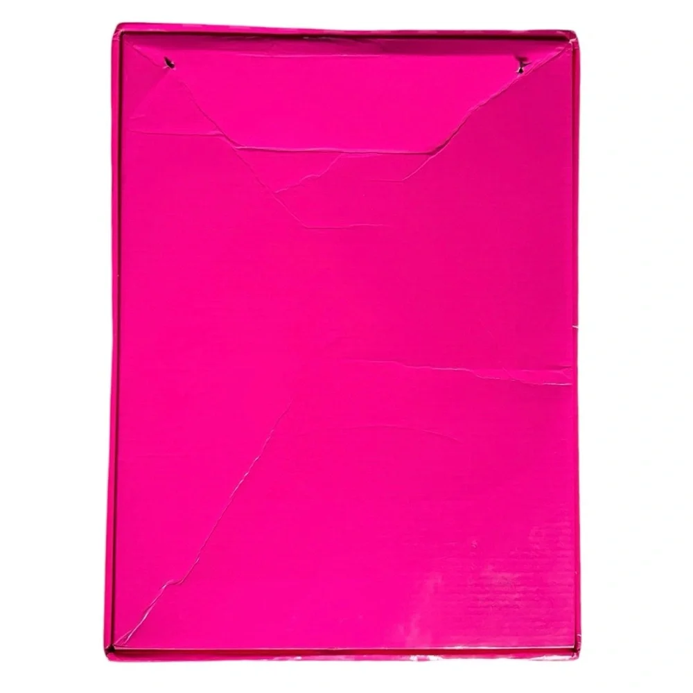 SOLD!! NIB Barbie Pink Quarter Zip Long Sleeve Sweatshirt in Mattel Gift Box - Picture 15 of 16